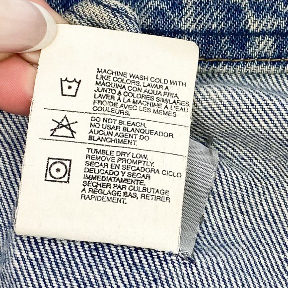 Vintage Denim Men's Carhartt jean jacket Streetwear Retro made in USA Large - Picture 13 of 13